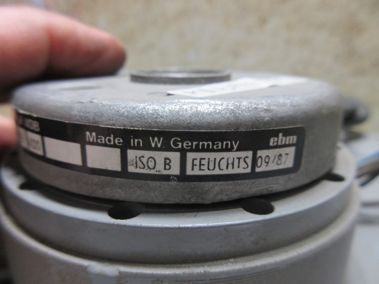 EBM BOX FAN E 225.21/03 ISO B FEUCHTS 9″ INCH DIAMETER CNC