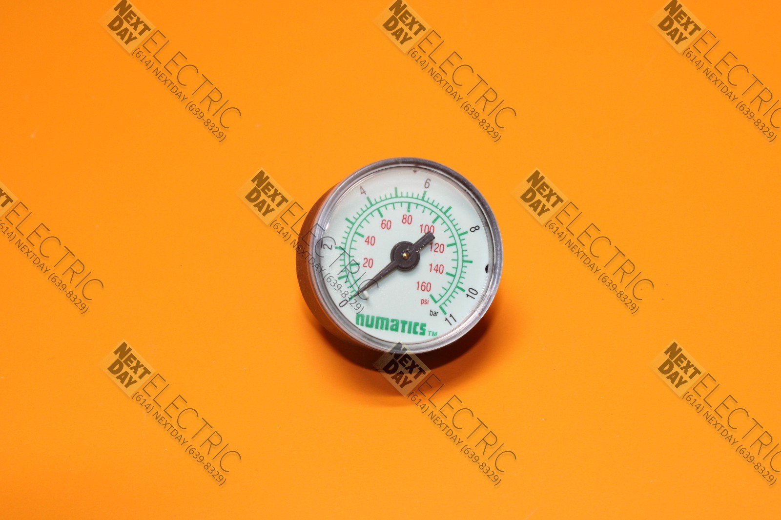 Numatics, 214-153, 0-160psi 0-11bar Pressure Gauge Gage