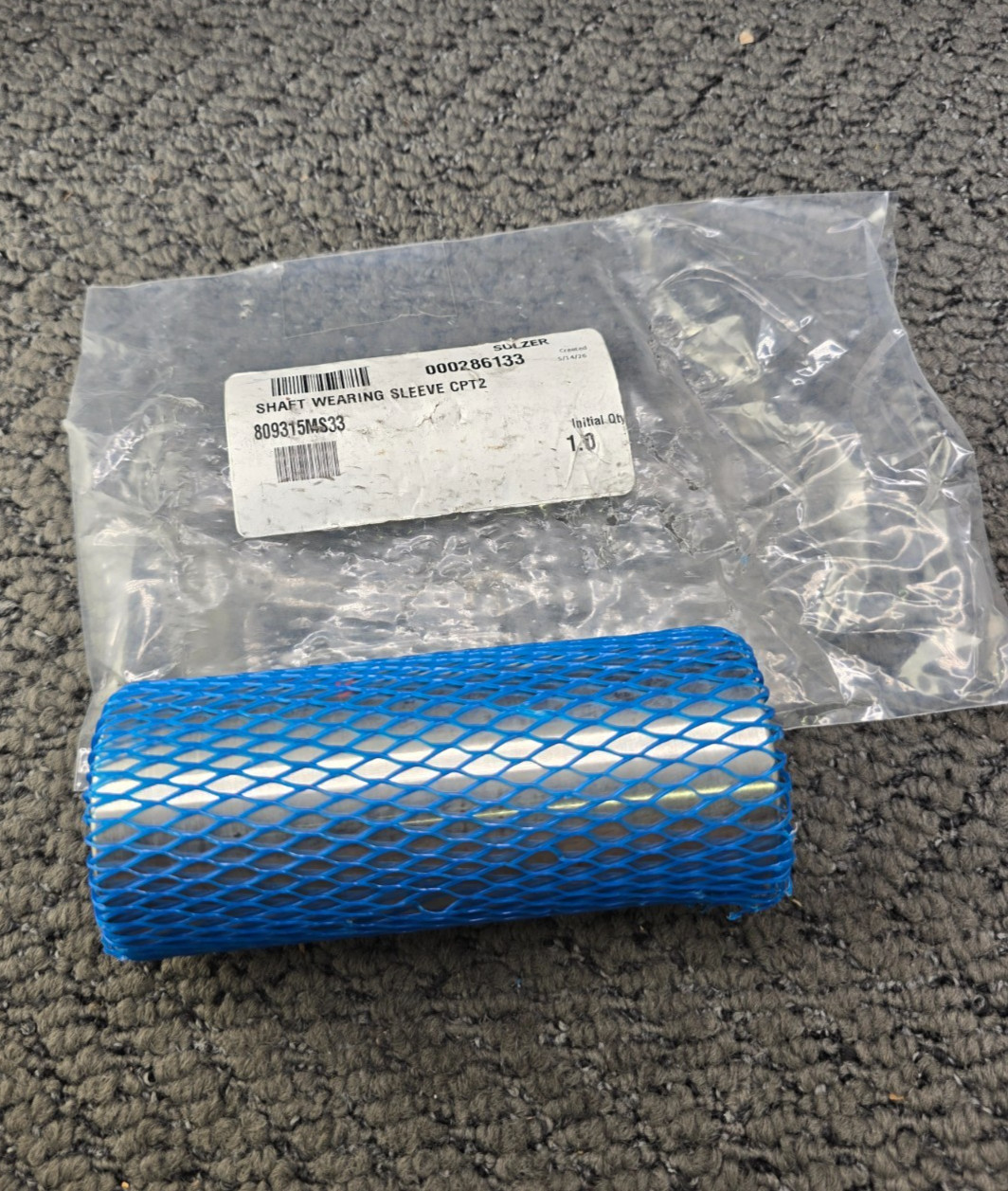 Sulzer 809315MS33 Stainless Steel Shaft Wearing Sleeve CPT2 1-7/8″ x 5-1/4″