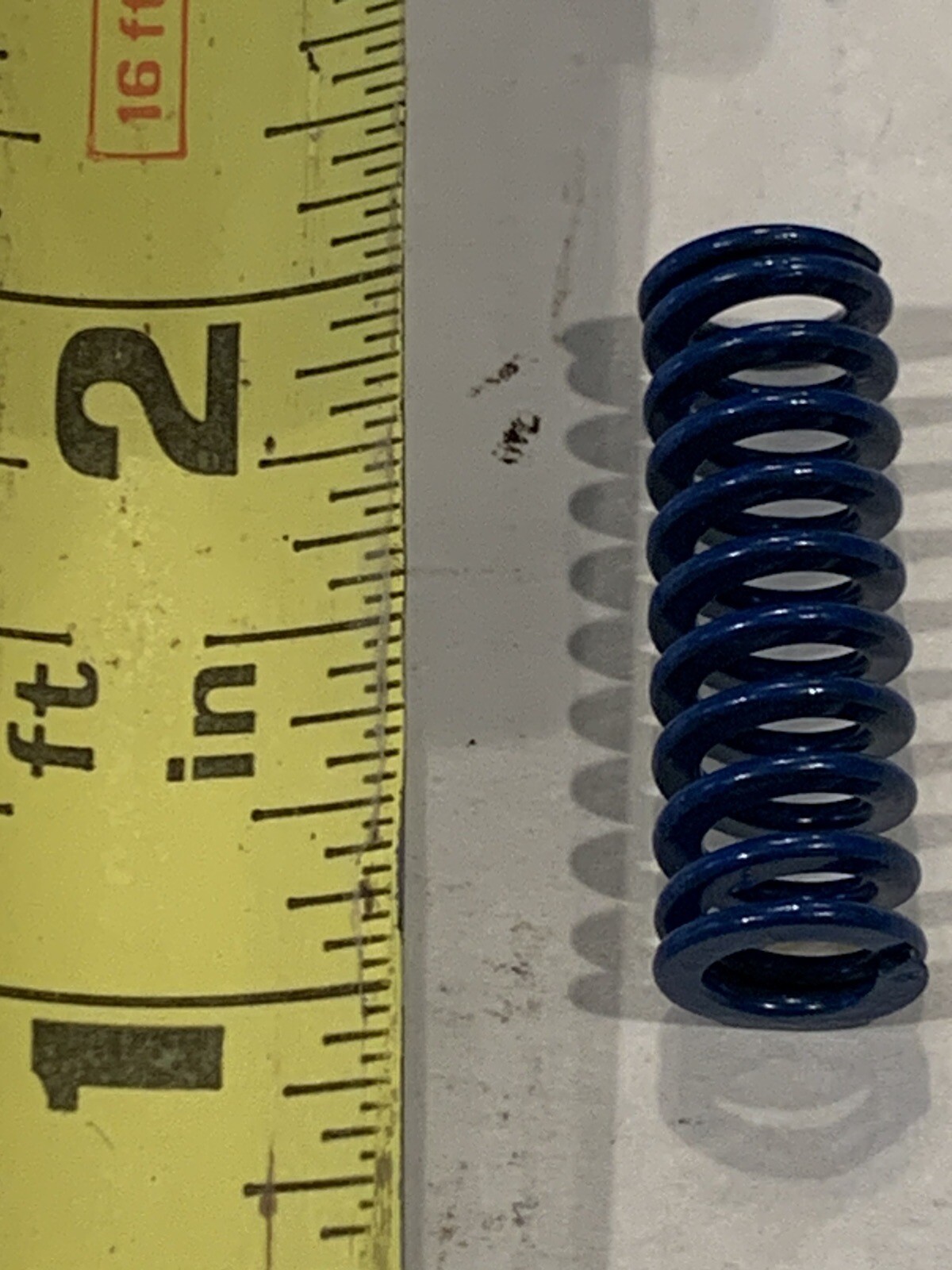(Qty 10) 3/8 X 1 Inch Die Spring Medium Duty Blue Raymond M100 103104 Coil