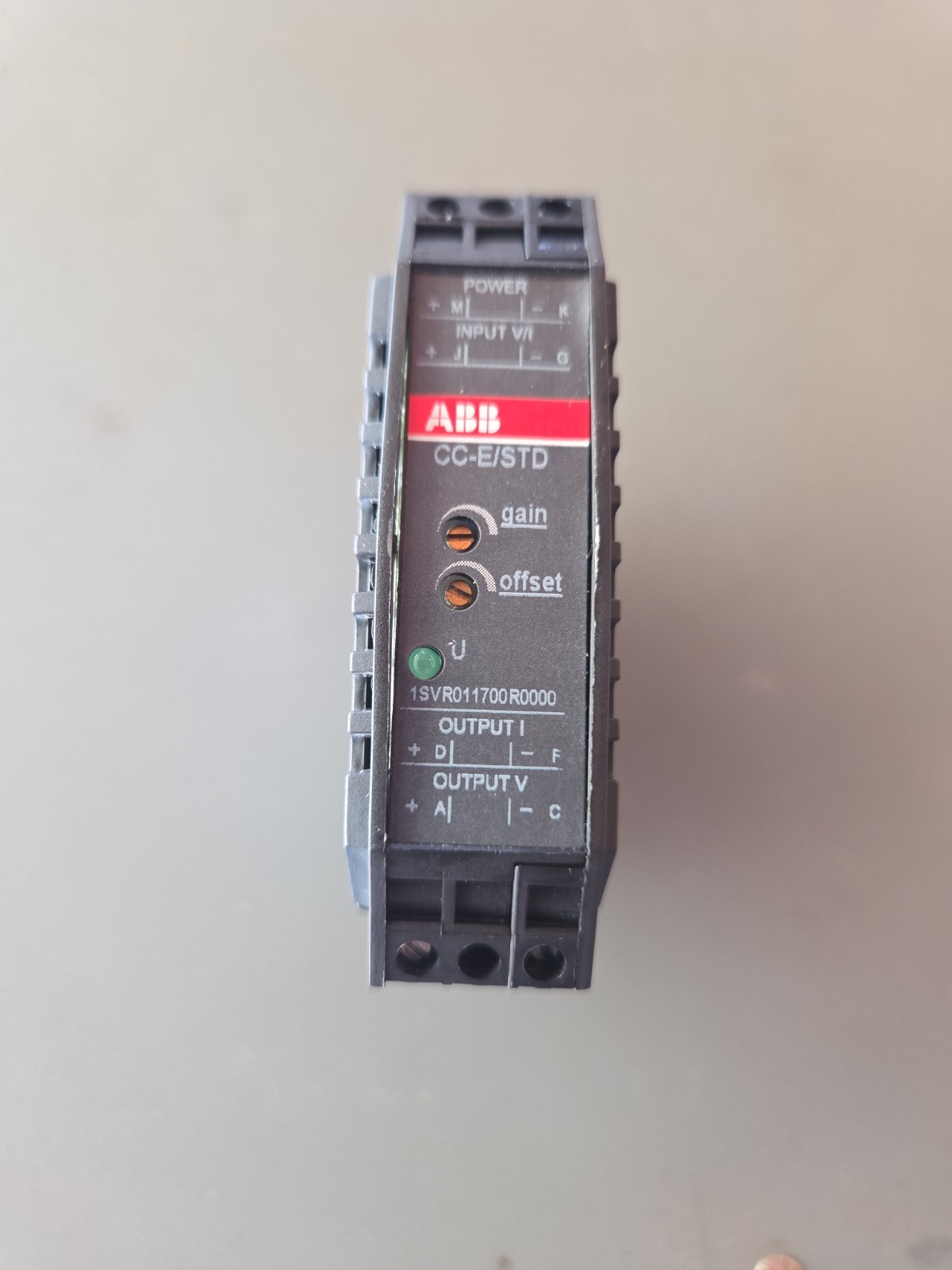 ABB CC-E/STD Signal Converter CCESTD 1SVR011700R0000 24V Power Supply