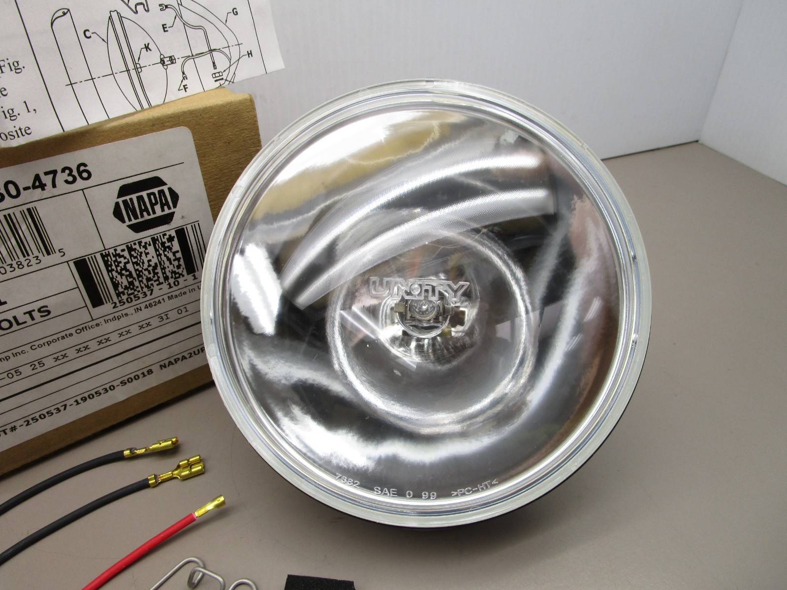 Unity U-7682 5″ Spot Lamp HID Conversion Kit 100W 12V