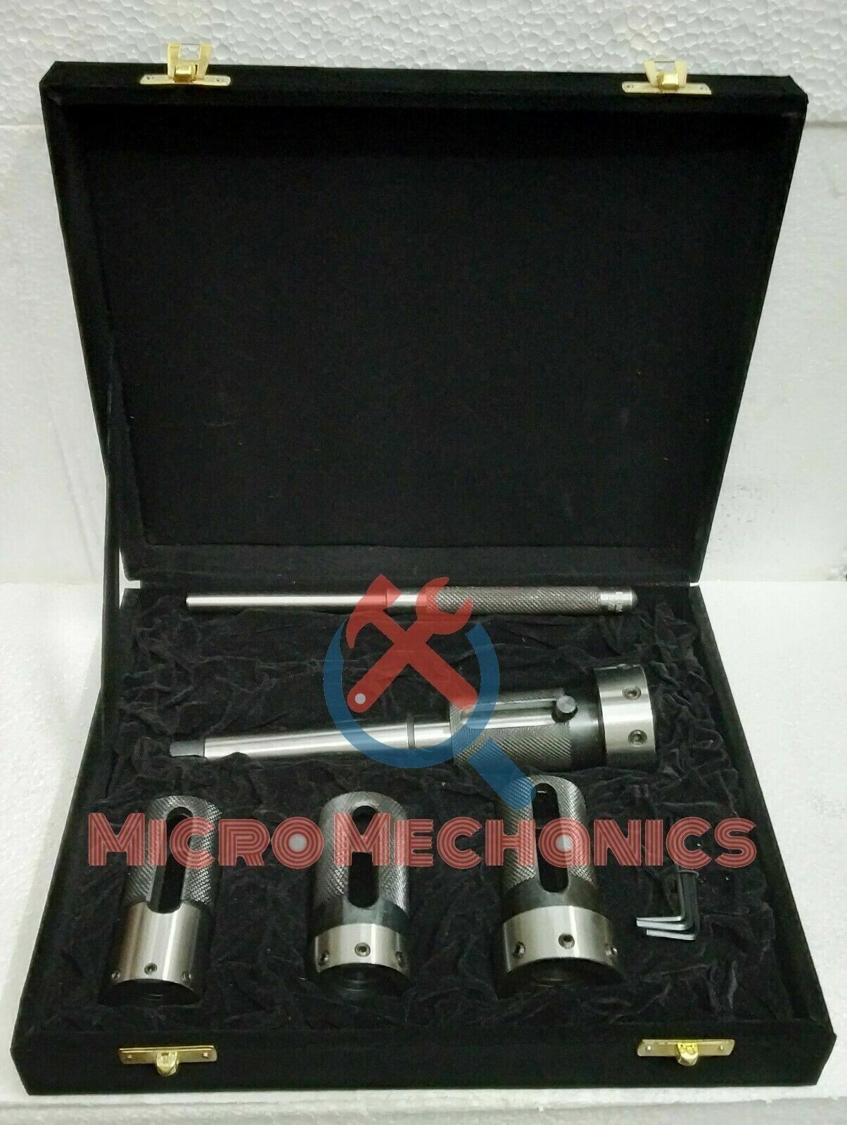 Lathe Tailstock Die Holder Box Of 4 Floating Type MT2 SHANK Holds Imperial Die