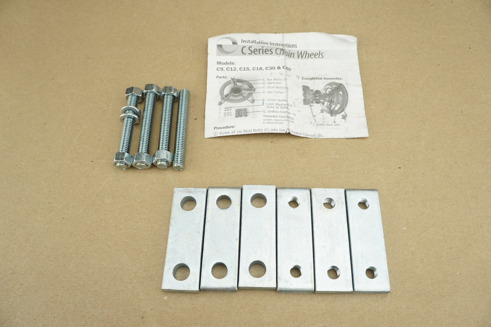 NEW Genuine OEM Roto Hammer C Series Chain Wheel HARDWARE ONLY! INCOMPLETE