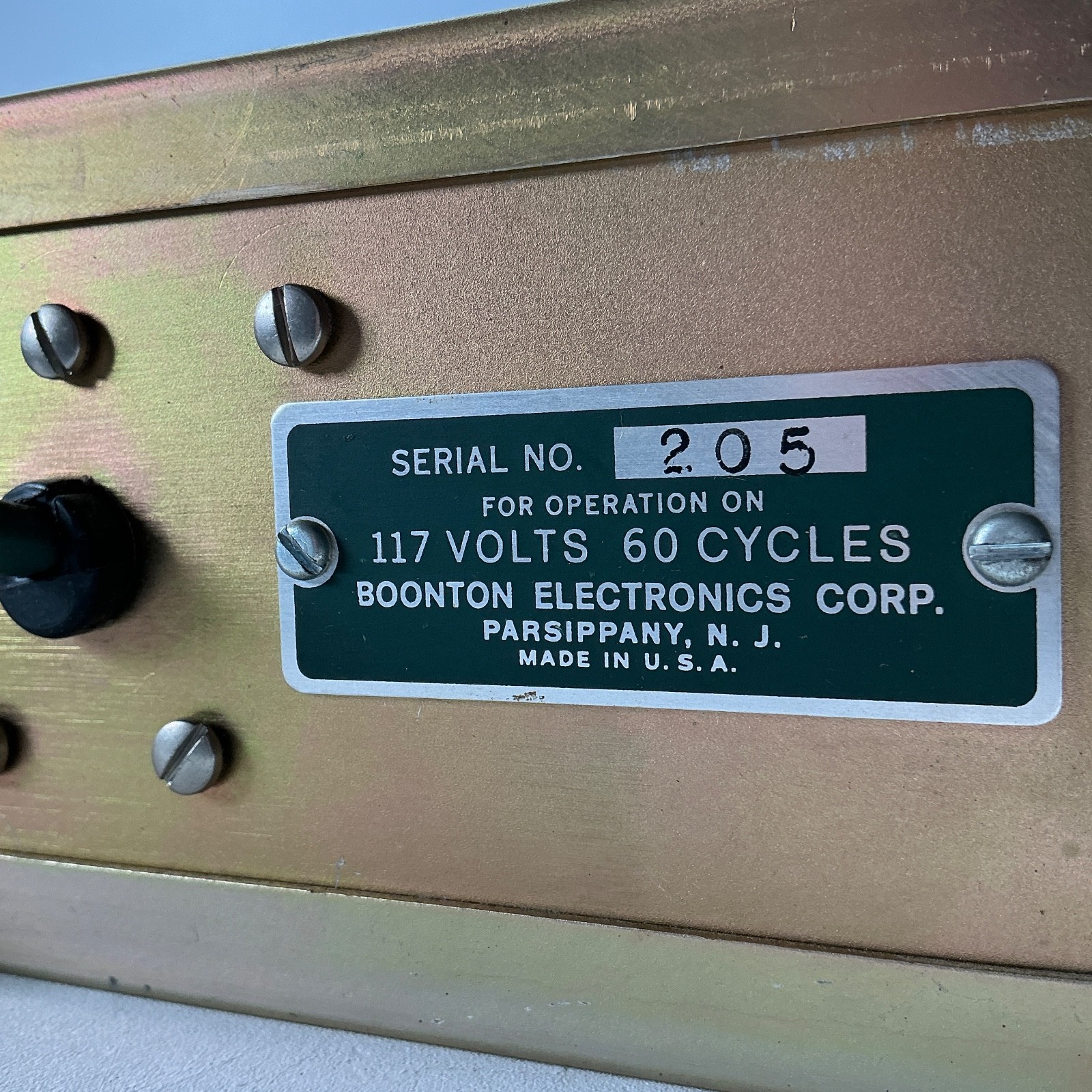 Vintage 1960s Boonton 22A/62B Precision Resistance Reference & Voltage Standard