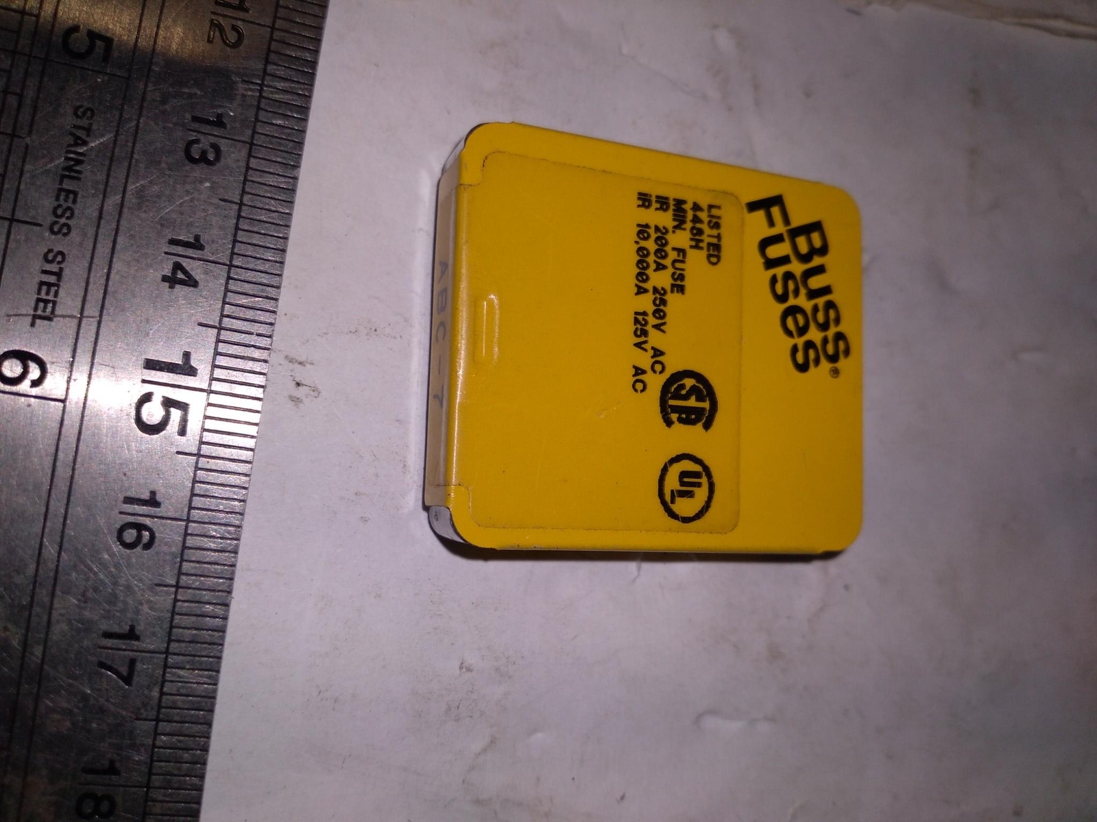 BUSS FUSES 448H 200-10000A 125-250V AC ABC-7