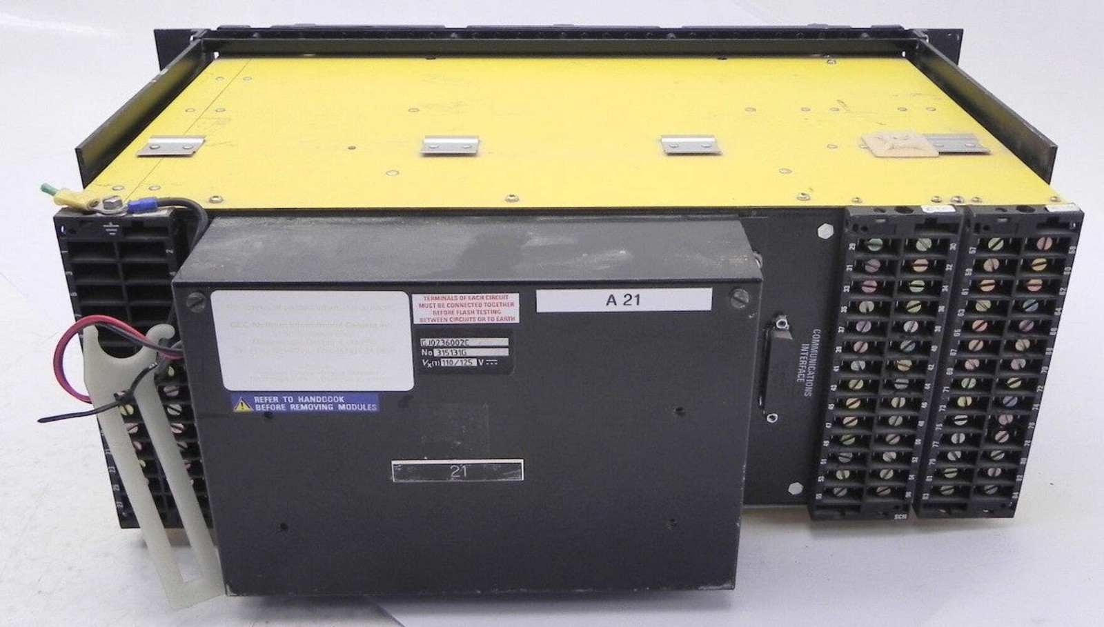 Gec OPTIMHO Distance Protection Relay LFZP131S50005D