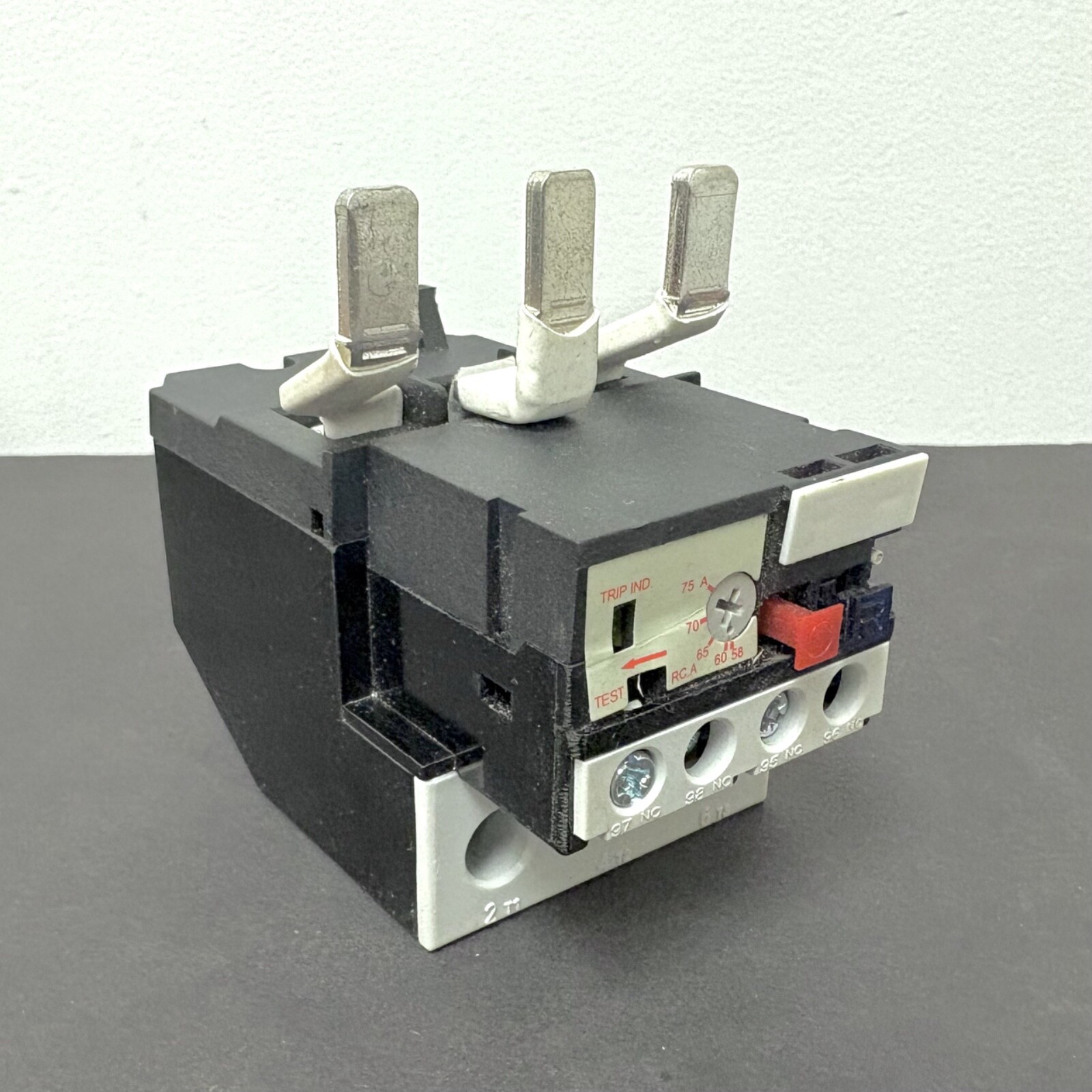 Advanced Controls Thermal Overload Relay Type RHU-80/3, Three Pole, 58-75 AMP