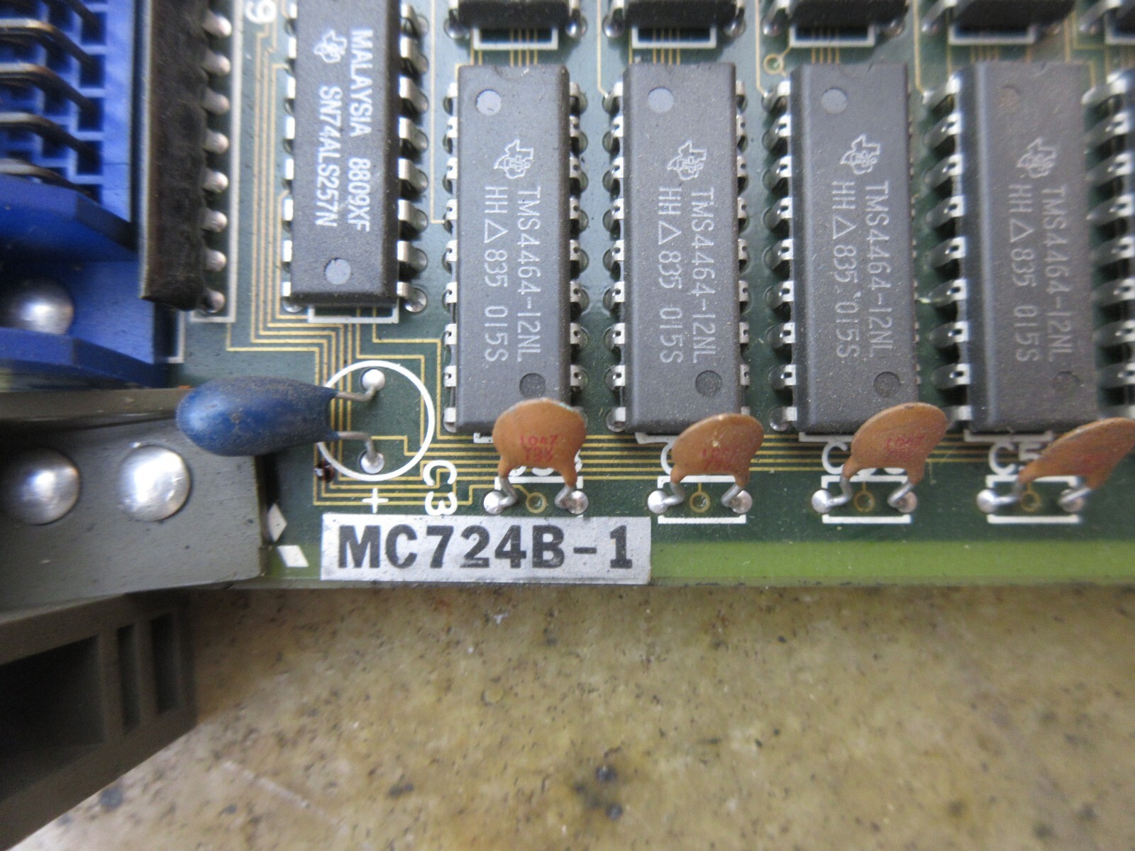 MITSUBISHI MC724B-1 BN624A808G54 CIRCUIT BOARD