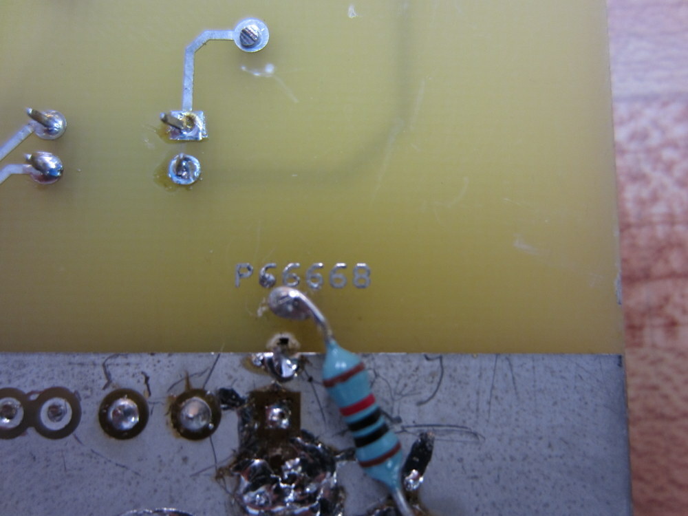 Part P66668 Circuit Board