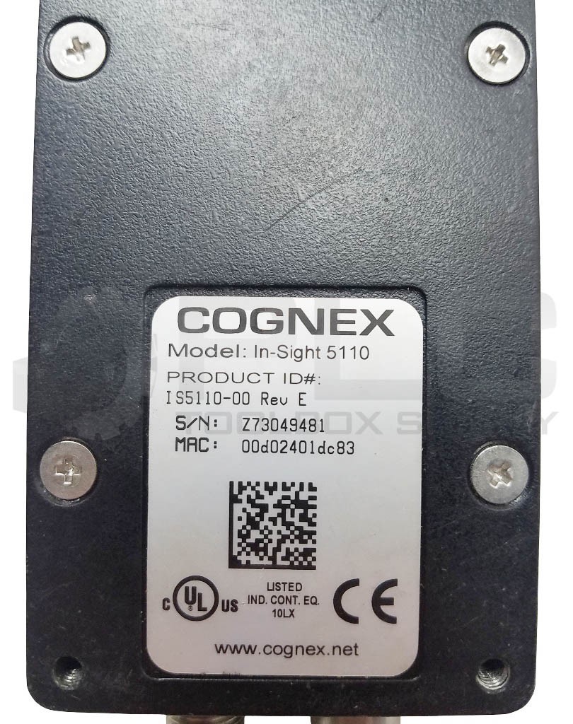 COGNEX IS5110-00 REV E INDUSTRIAL VISION SYSTEM 800-5870-1R A
