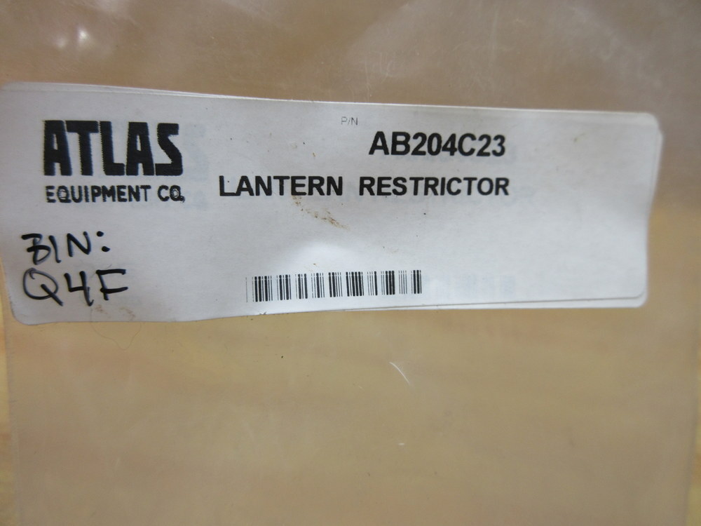 Atlas Equipment AB204C23 Lantern Restrictor