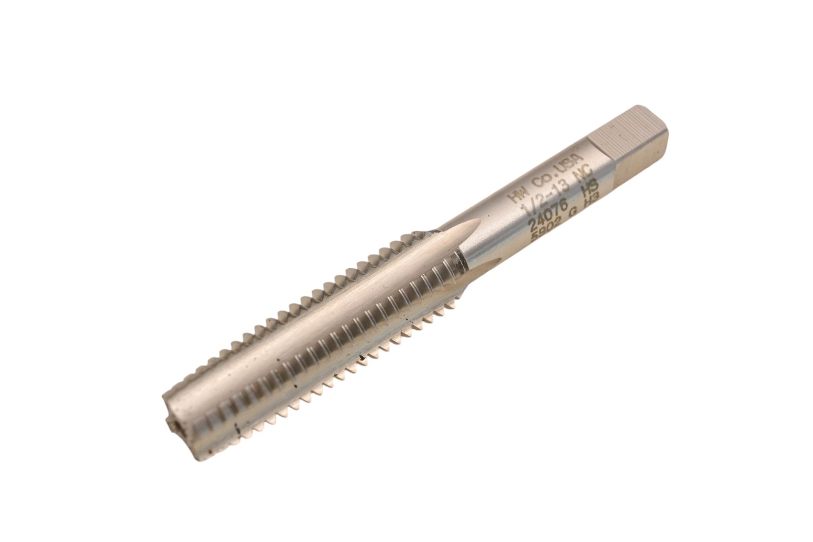 Hanson-Whitney 24076 1/2″-13 N.C. GH3 Taper Hand Tap NOS