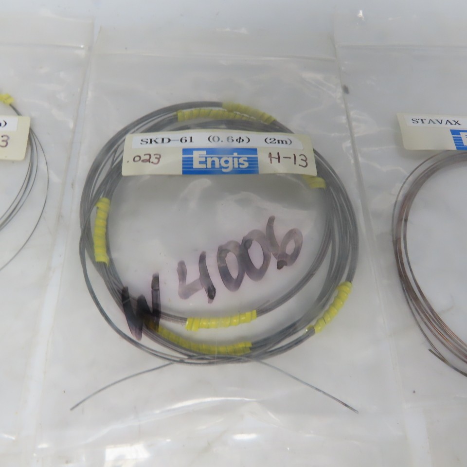 Micro Welding Wire S50C, SKD-61, STAVAX, SUS Assorted Lot