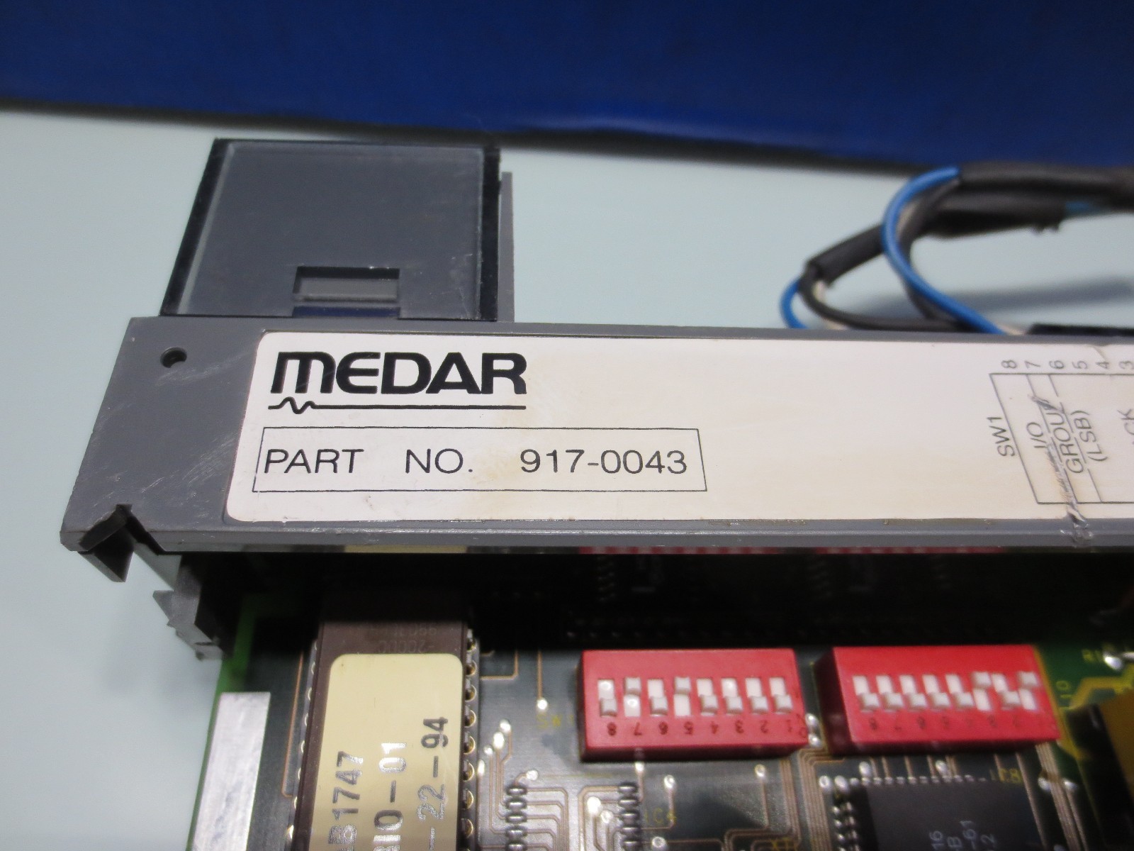 ALLEN BRADLEY CIRCUIT BOARD 917-0043 40845-202-51 CHG LTR F 1747-DCM IS147345