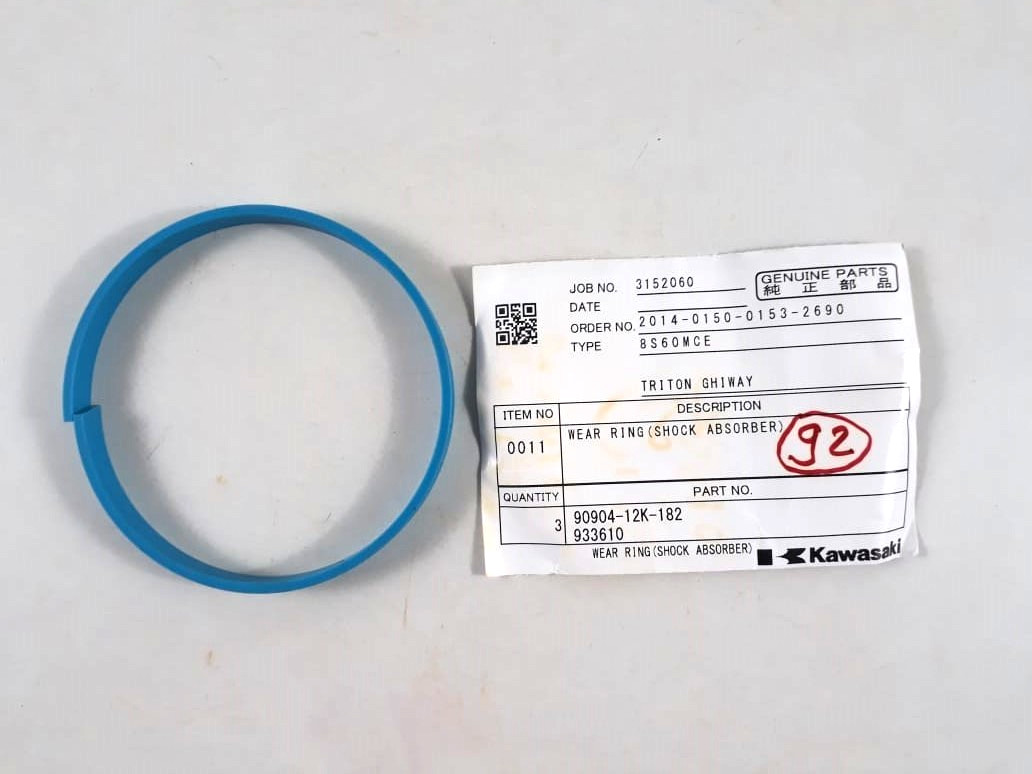 Wear Ring 90904-12K-182 933610 For Kawasaki 8S60MCE Genuine Parts (PACK 3)
