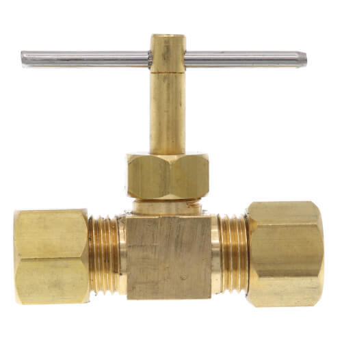 BrassCraft 1/4″ Brass Straight Needle Valve For Industrial Use