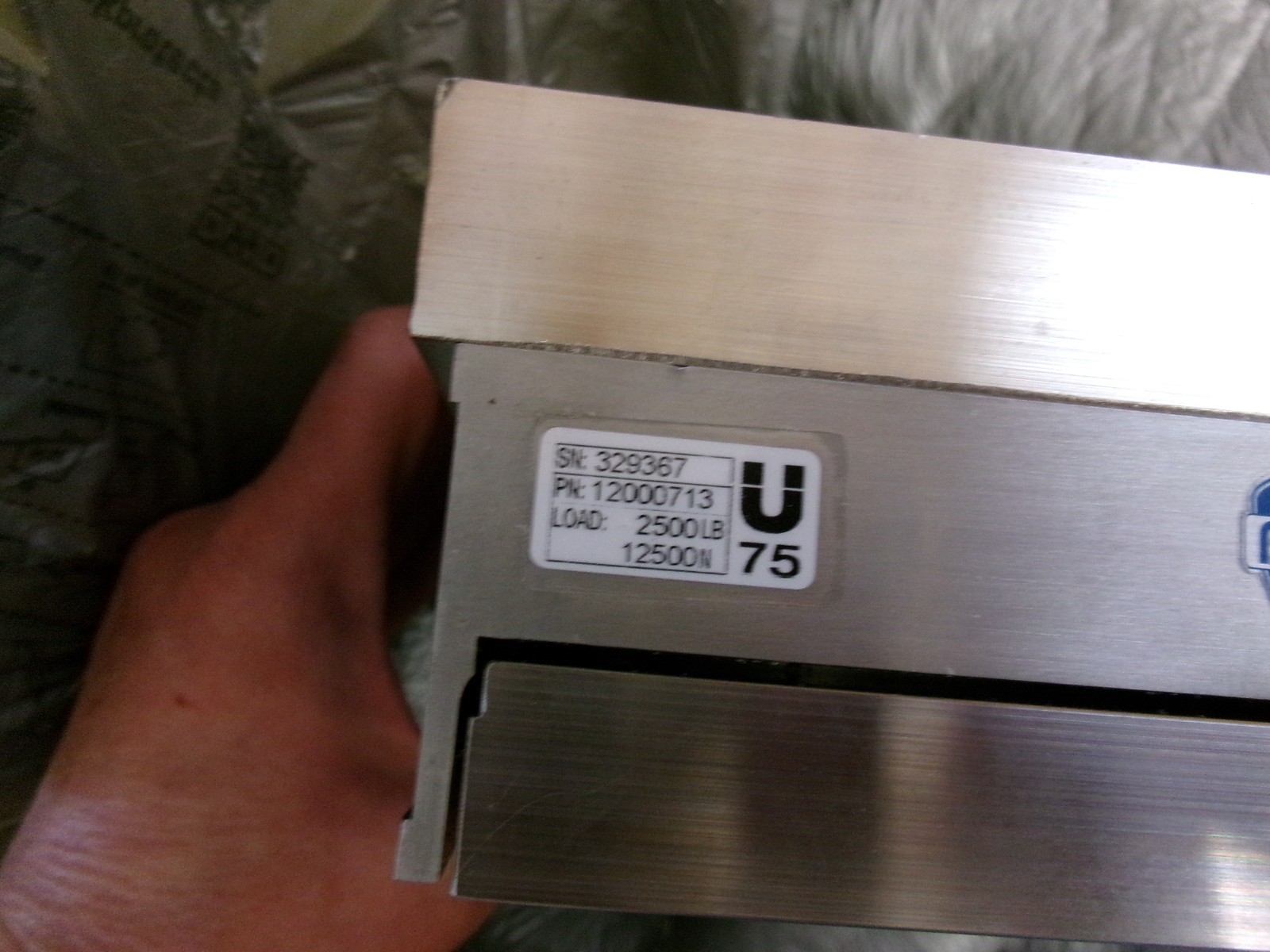 NIB montalvo U75 Pillow Block Load Cell 2500LB 12000713 12500N U75-2500 #1