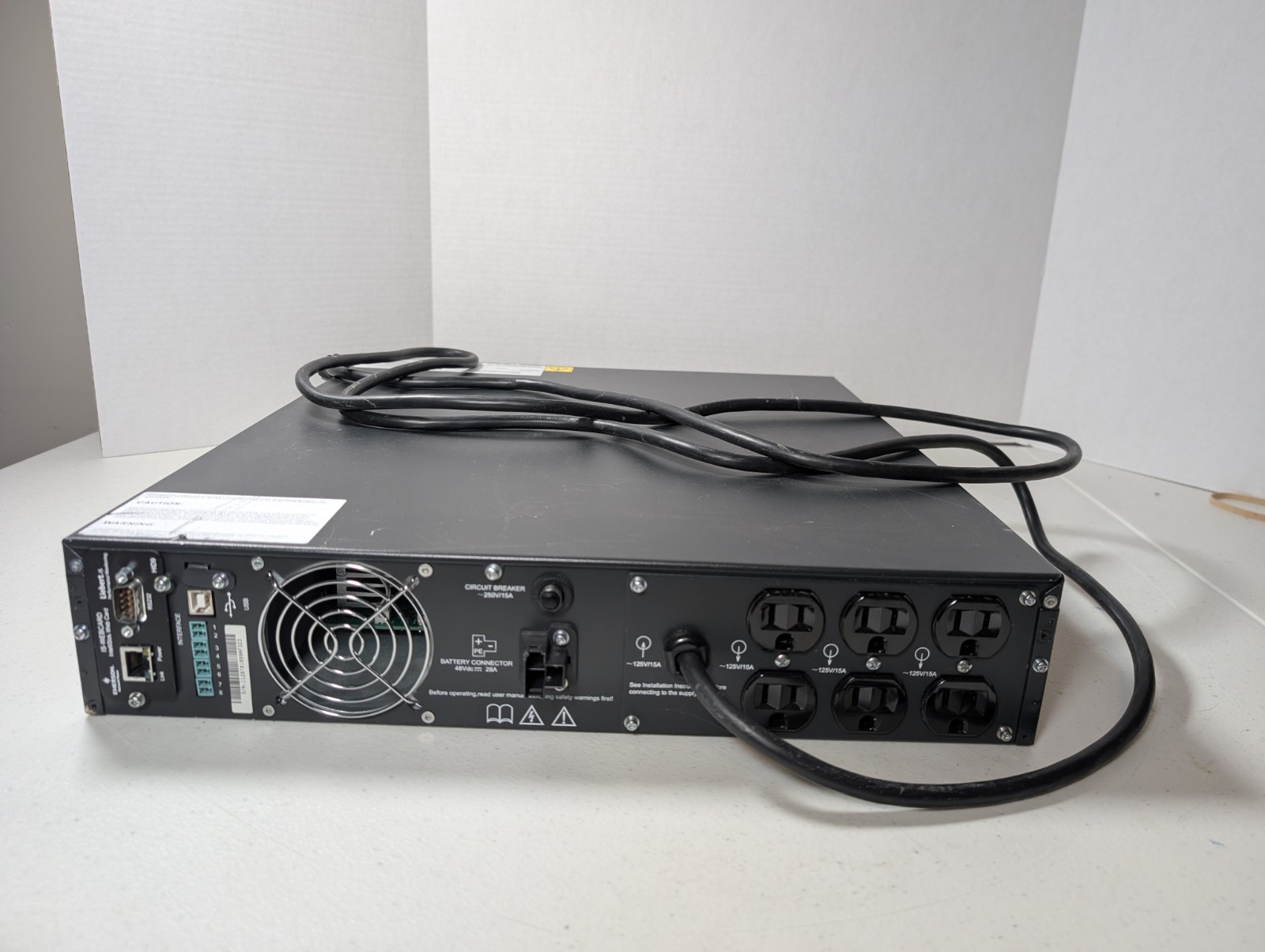 Liebert vertiv Emerson GXT3-1500RT120 UPS System No Batteries/Cage
