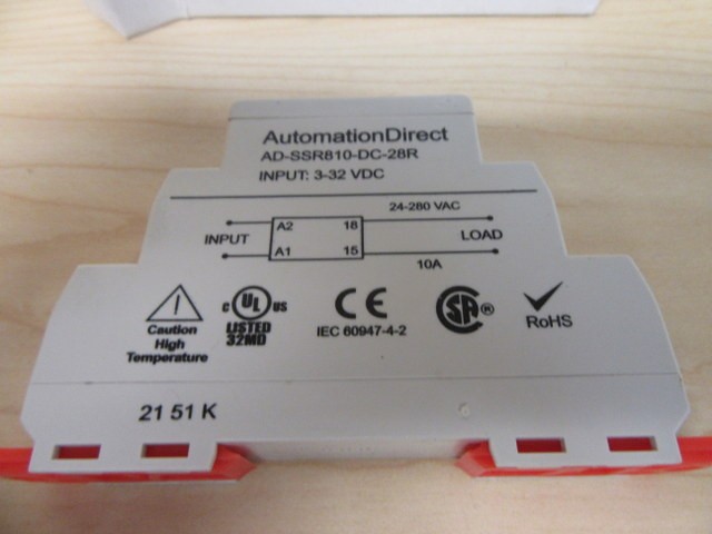Automation Direct AD-SSR810-DC-28R Solid State Relay
