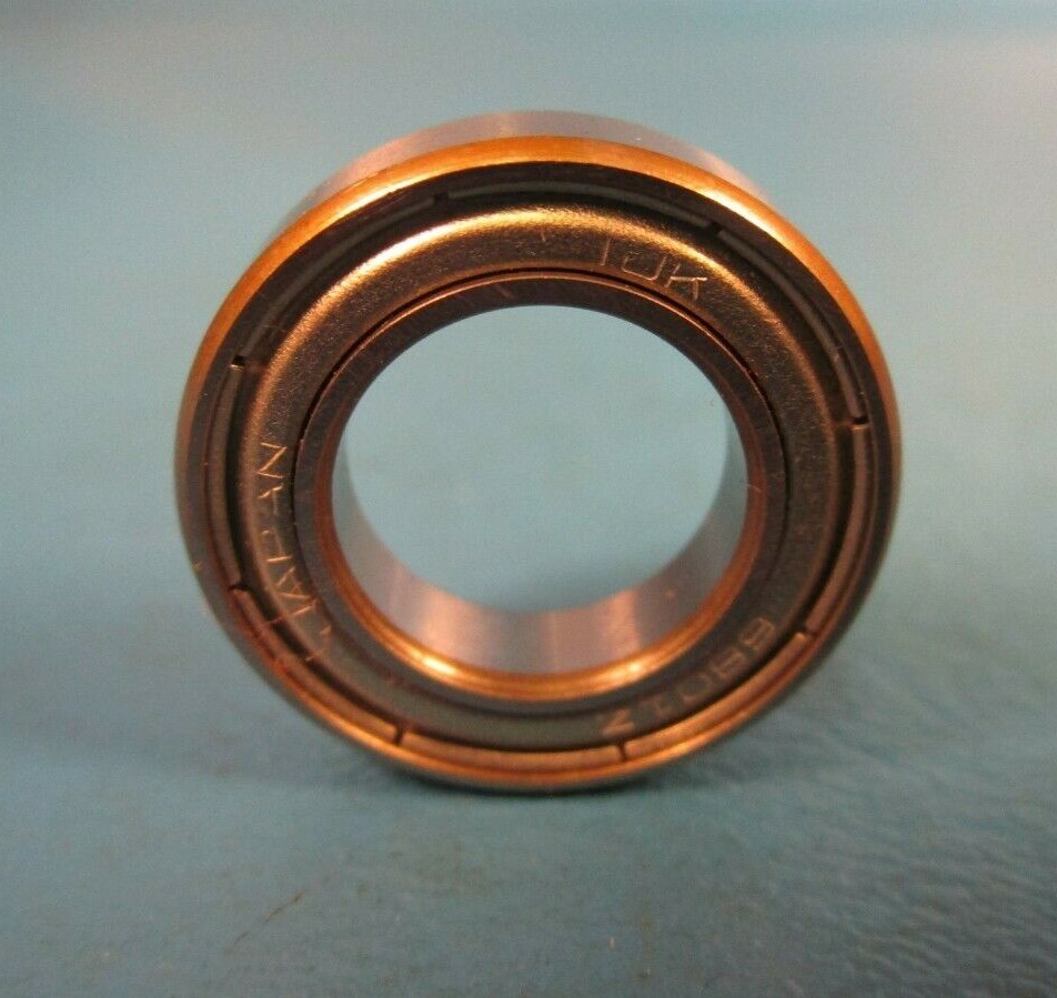 IJK 6801ZZ, 6801 ZZ, 2Z Single Row Ball Bearing, Japan (61801 SKF, NTN, FAG NSK)