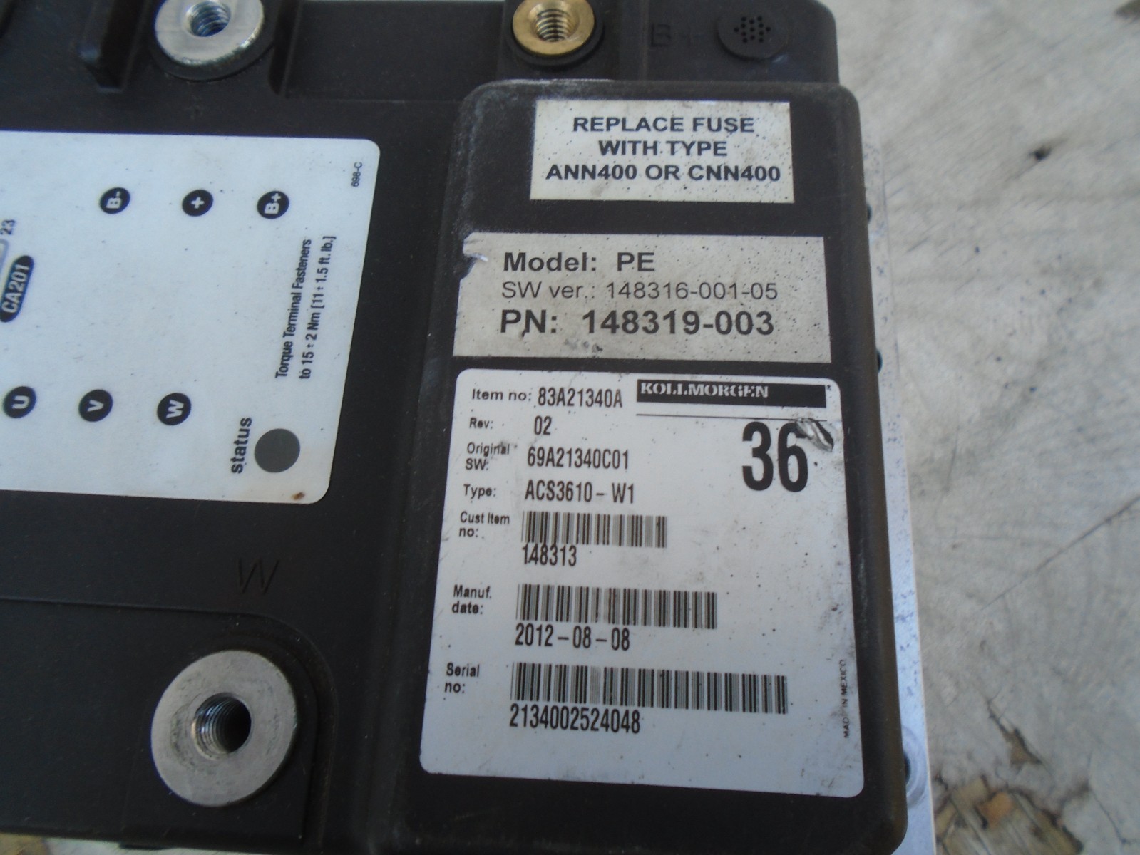 USSP Crown Access 3 Control Module PE 148319-003 83A21340A ACS3610-W1 Qty