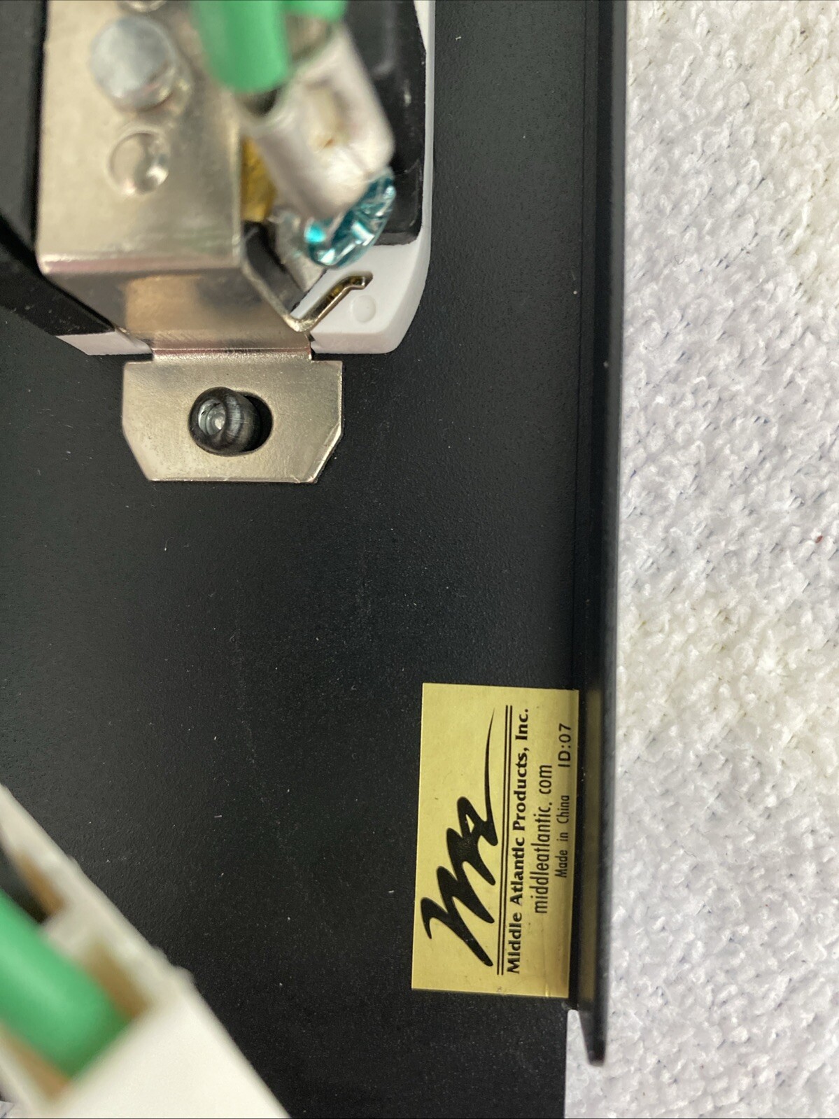 Middle Atlantic Products MPR 15A AMP Duplex Module Model # M-15 ( 115 V/15A/60Hz
