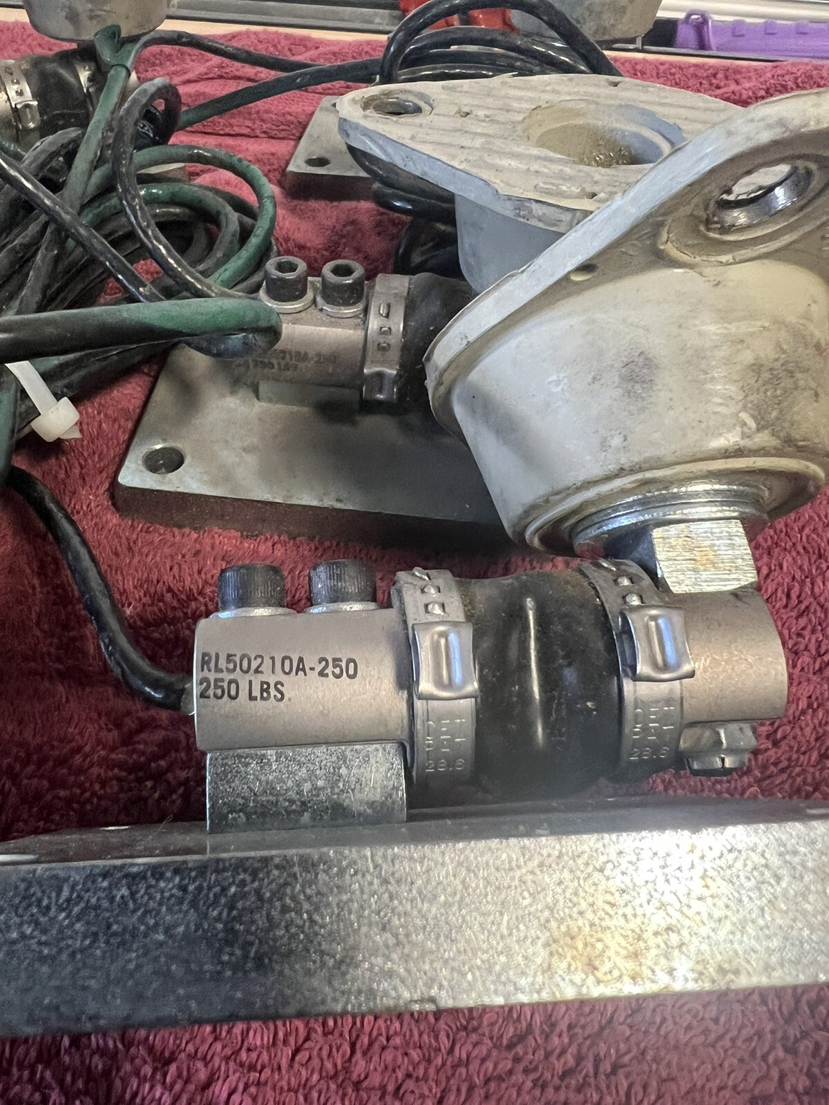 RL50210A-250 Load Cell 250 Lb. W/footpad