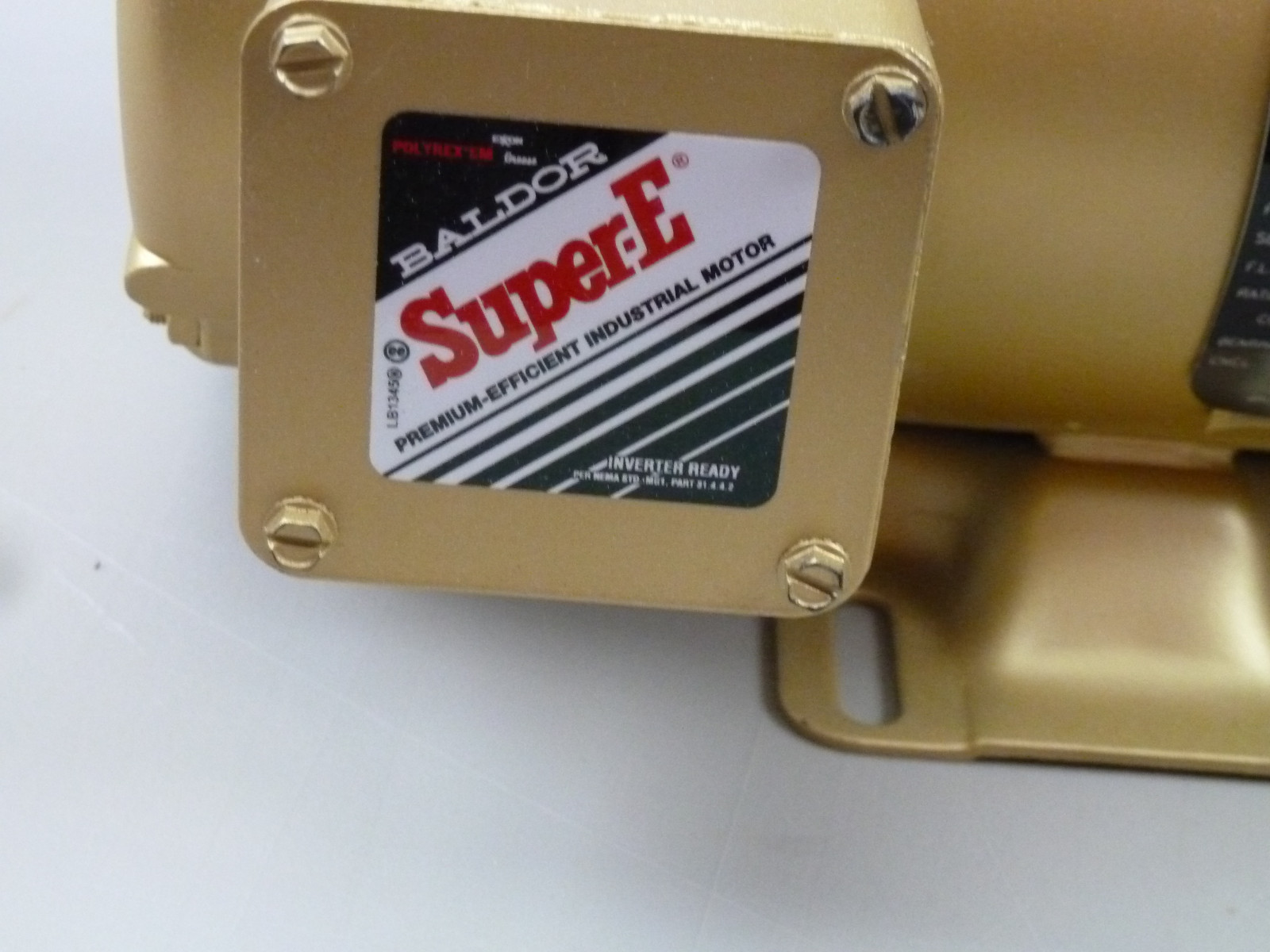 NEW BALDOR RELIANCE 1 HP 230/460V AC SUPER-E MOTOR
