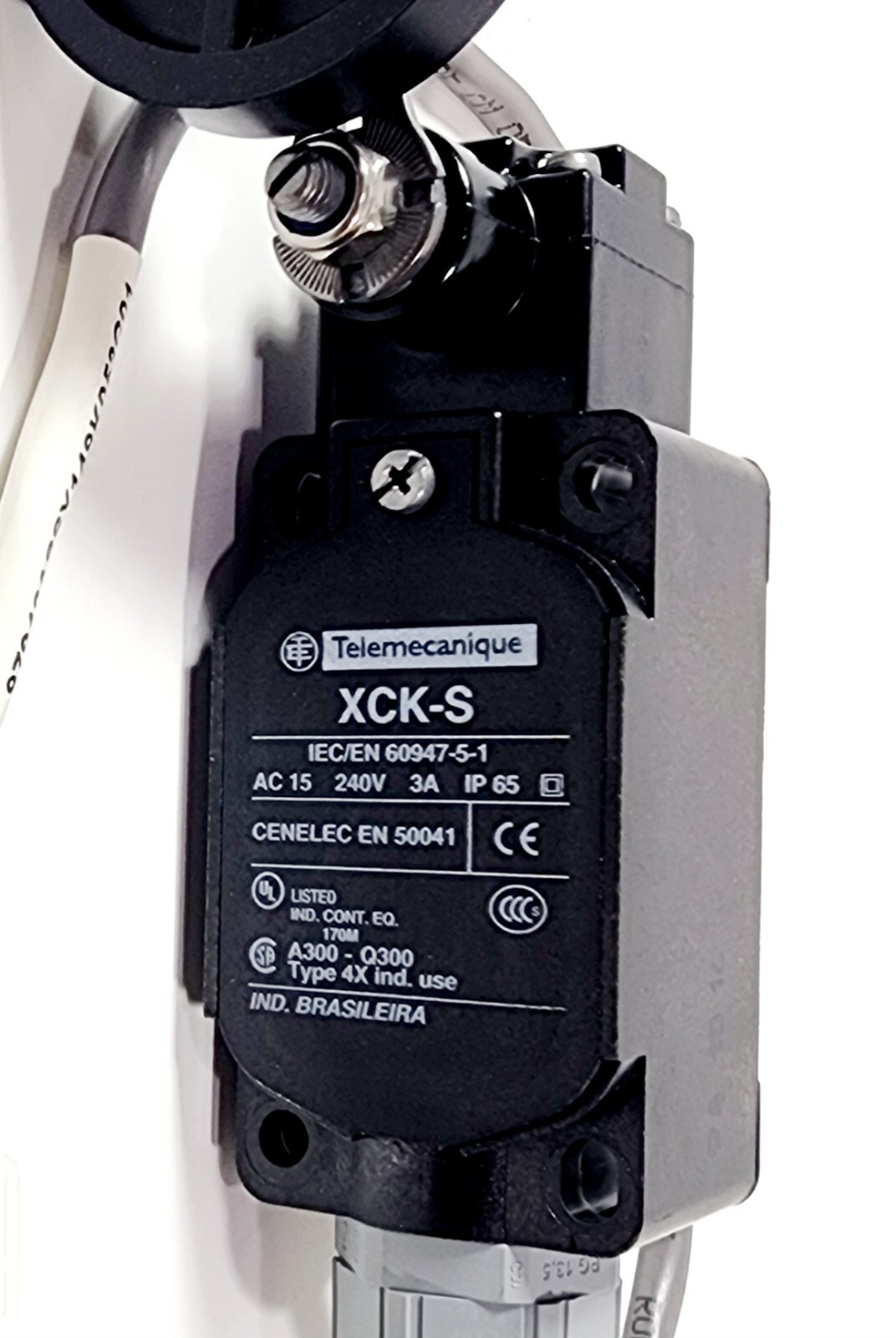 TELEMECANIQUE Tall Mail Piece Limited Switch Assembly, XCK-S, 240V, AC 15,