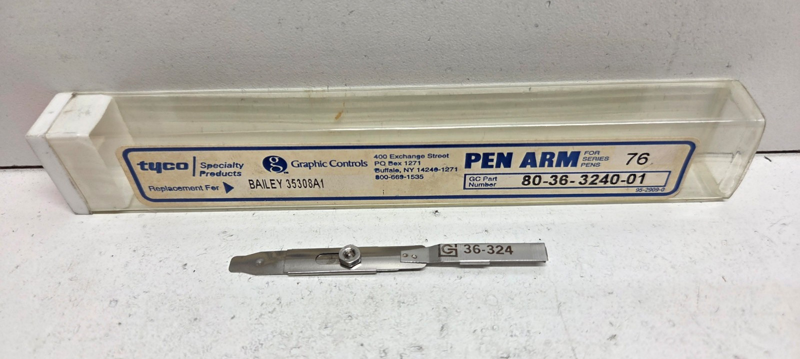 LOT OF 5 NEW IN BOX! GRAPHIC CONTROLS PEN ARMS 35308A1 80-36-3240-01