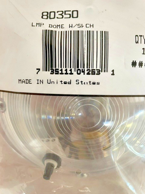 TRUCK LITE 80350 DOME LIGHT
