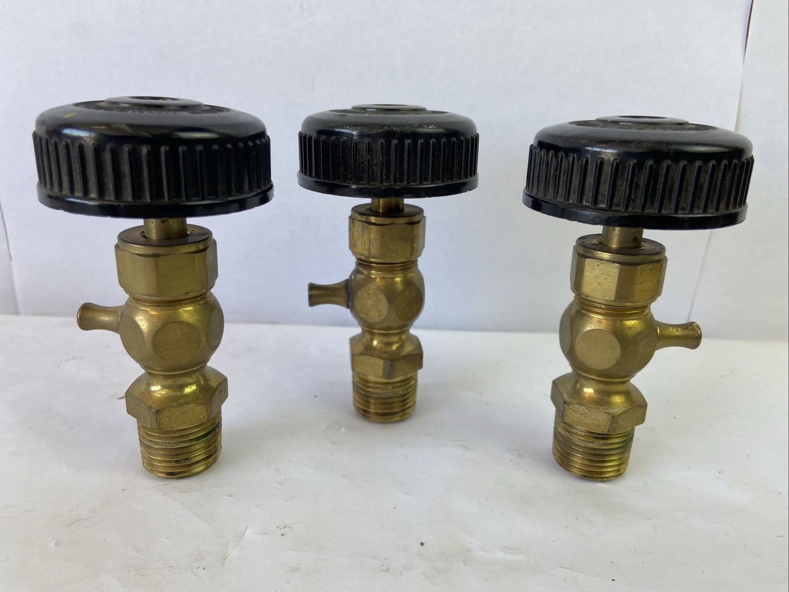 Conbraco Apollo 3/4” Valve 1/2” NPT Compression Gauge Cock Brass Lot Of 3