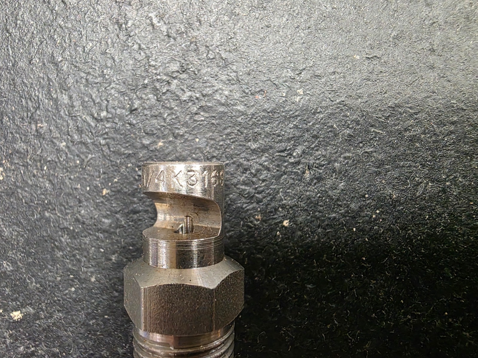 Lot of 10 Spraying Systems Stainless Steel Spray Nozzles H1/4U & 1/4K316