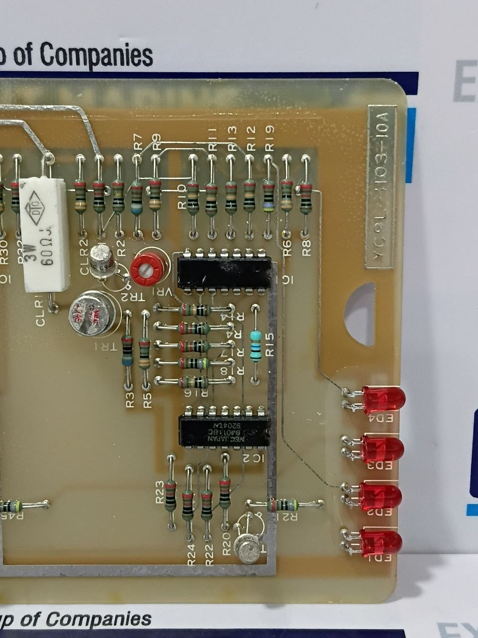 Yuken YC9L-1103-10A Sol Barrier PCB Card D-42821-1