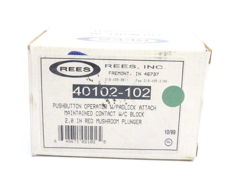 REES 40102-102 600VAC (AS PICTURED) NSMP