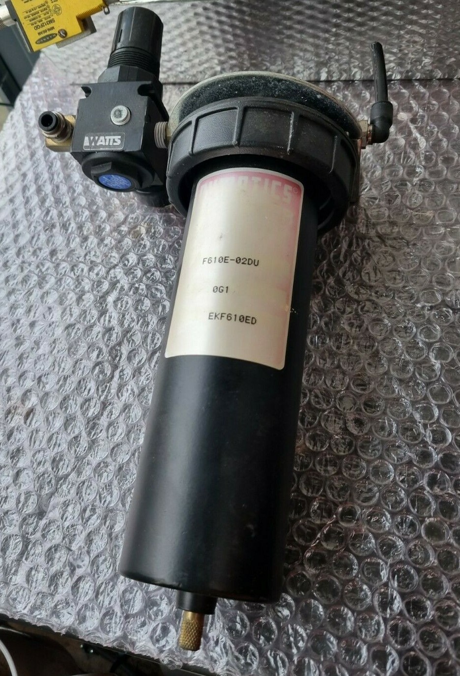 NUMATICS F610E-02DU EKF610ED FILTER W/ WATTS R35-02CG REGULATOR (RS2.2B1)