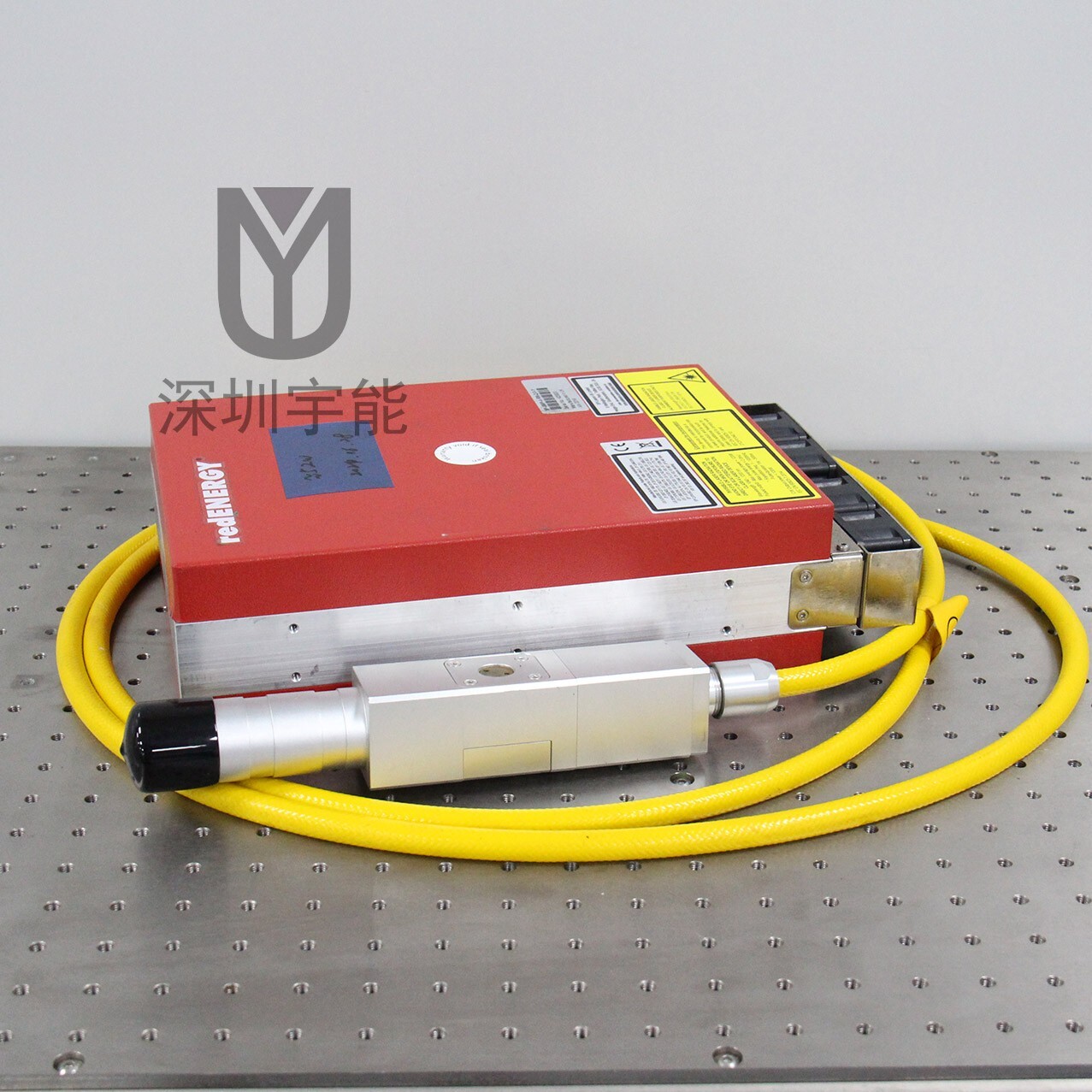 Used SPI fiber laser SP-050P-A-RM-Z-F-Y 1064nm tested ok power＞ 50W