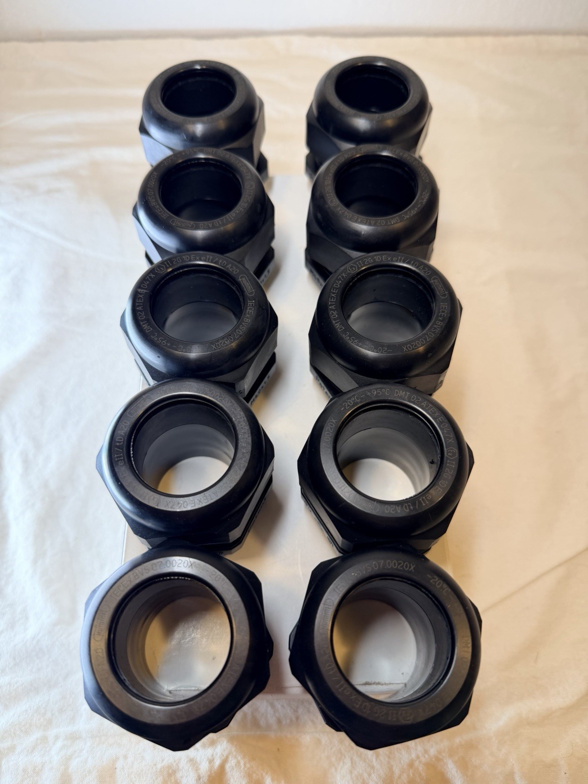 Hummel 1291400150 HSK-K-Ex M40 x 1.5 ATEX Cable Gland Black 22-32mm – Pack of 10