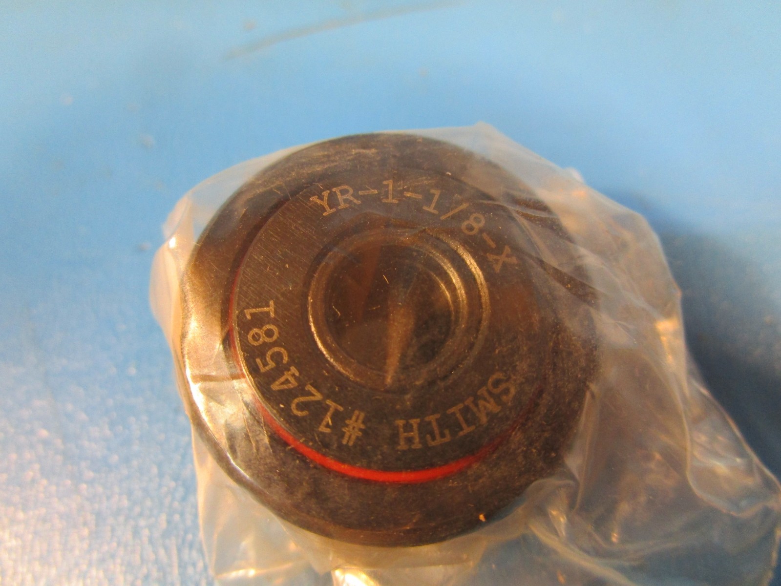 SMITH BEARING YR-1-1/8-X, Yoke Roller, .3125 Bore, OD 1 1/8, Double Sealed