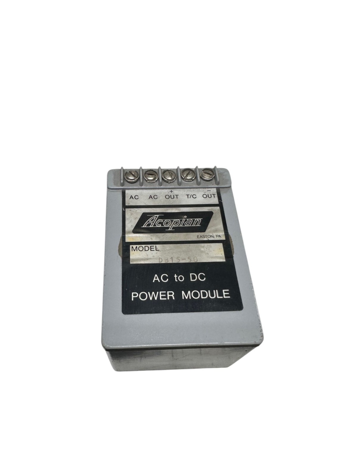 ACOPIAN DB15-50 AC TO DC POWER SUPPLY MODULE 🔥 Fast Shipping 🔥