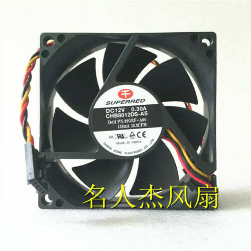 1PC SUPERRED CHB8012DS-A5 8020 12V 0.30A 8CM server cooling fan