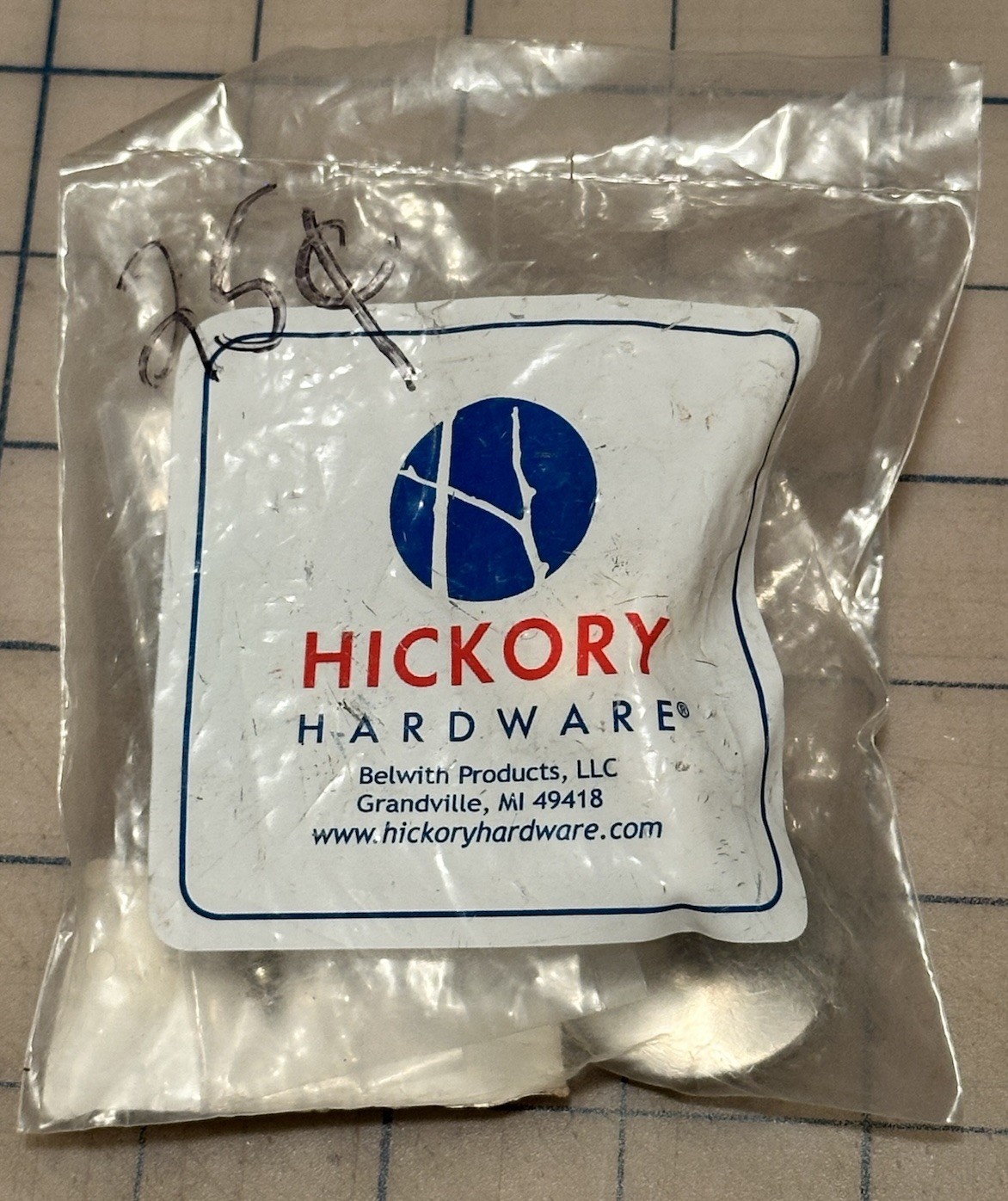Hickory Hardware PBH3008-SN Door Stop Bumper Builders Hardware