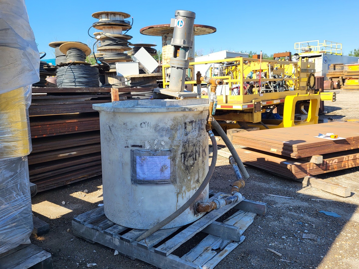 APPCOR CYB-25 Lime Slurry Mixing Tank w/ Agitator – Chemical Mixers