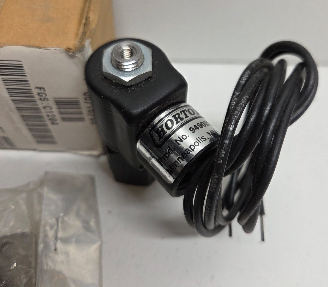 NEW IN BOX! HORTON 120V 3-WAY N.C. SOLENOID VALVE 949002