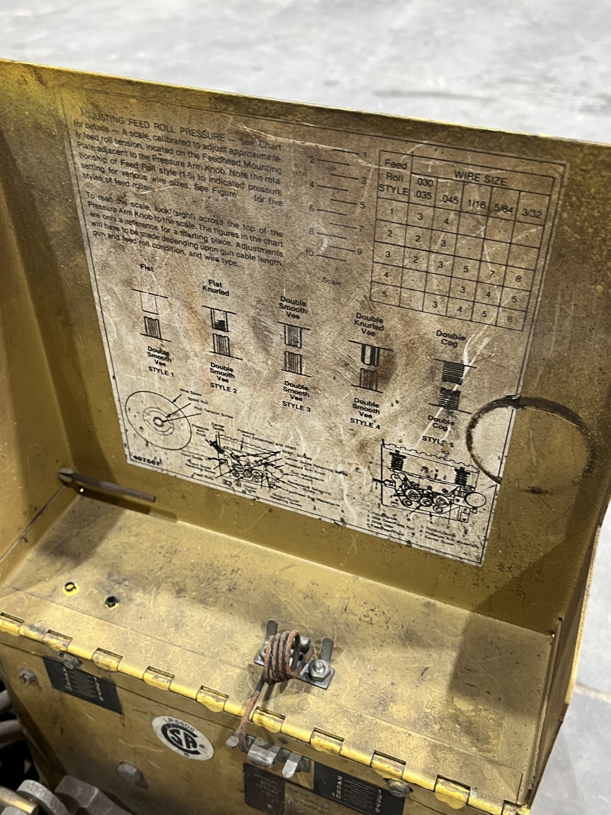 Hobart 2410 Wire Feeder 120V Untested Unit