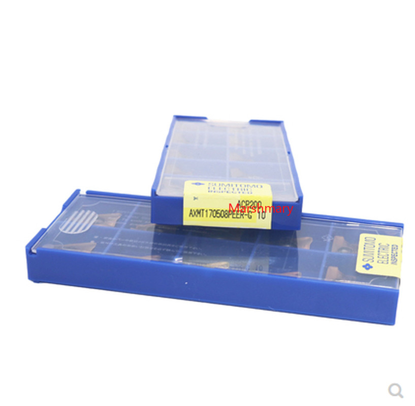 10PCS/ ONE Box New SUMITOMO AXMT170508PEER-G ACP200 Carbide Inserts