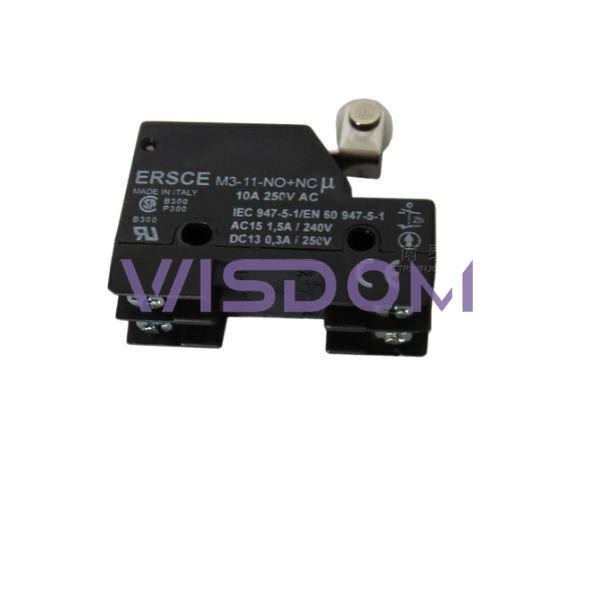 1PC New Micro Switch For ERSCE M3-11-NO+NC with Wheel