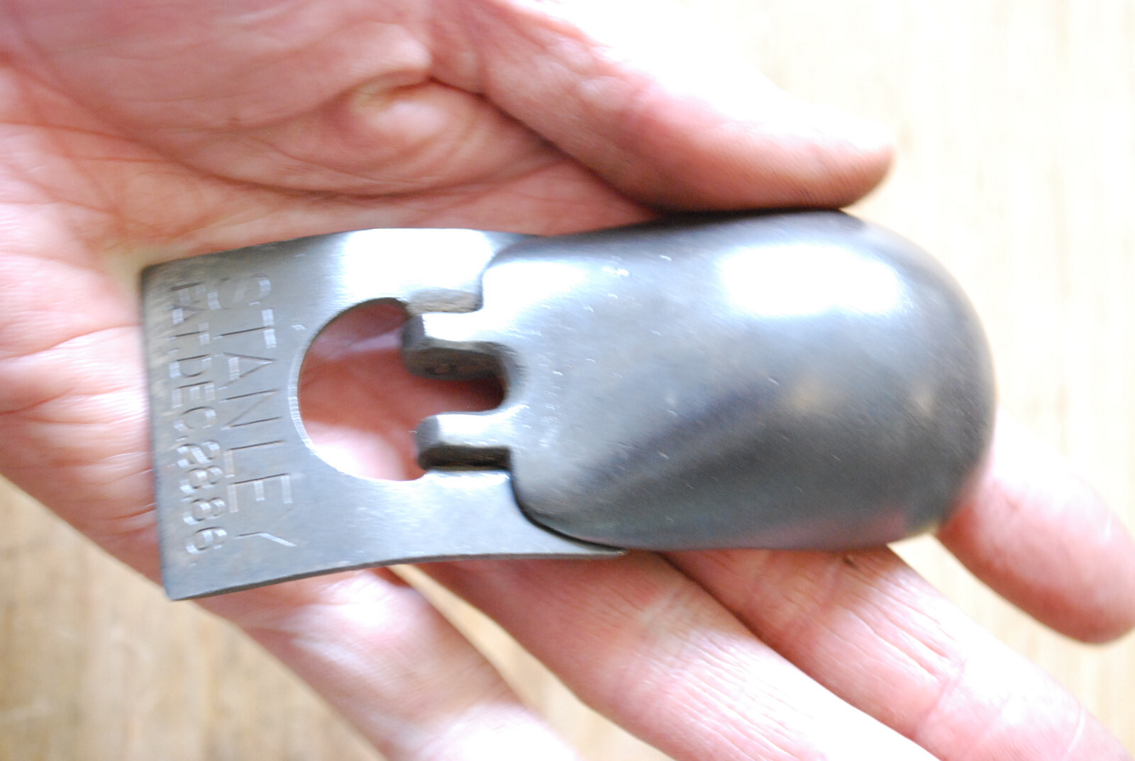 Antique Stanley Block Plane Lever Cap Pat Dec 28-86