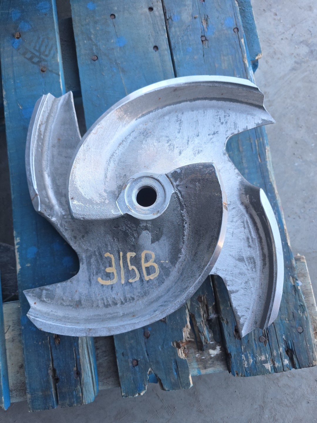 15″ Goulds Pump Impeller Ductile Iron